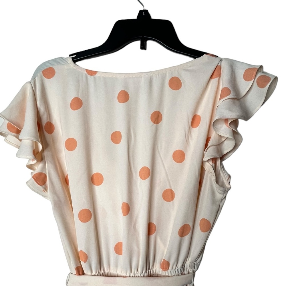 Lauren Conrad polka dot wrap dress - Large - Picture 9 of 11